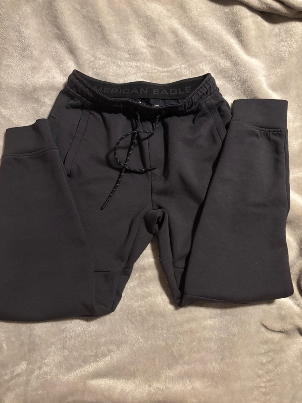 American Eagle Outfitters Kids Black Jogger Sweatpants